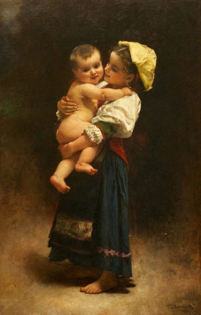 Léon Bonnat - Momenti preziosi, 1880, Museum of Fine Arts, St. Petersburg